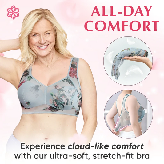 Buttonless Comfortable Bra