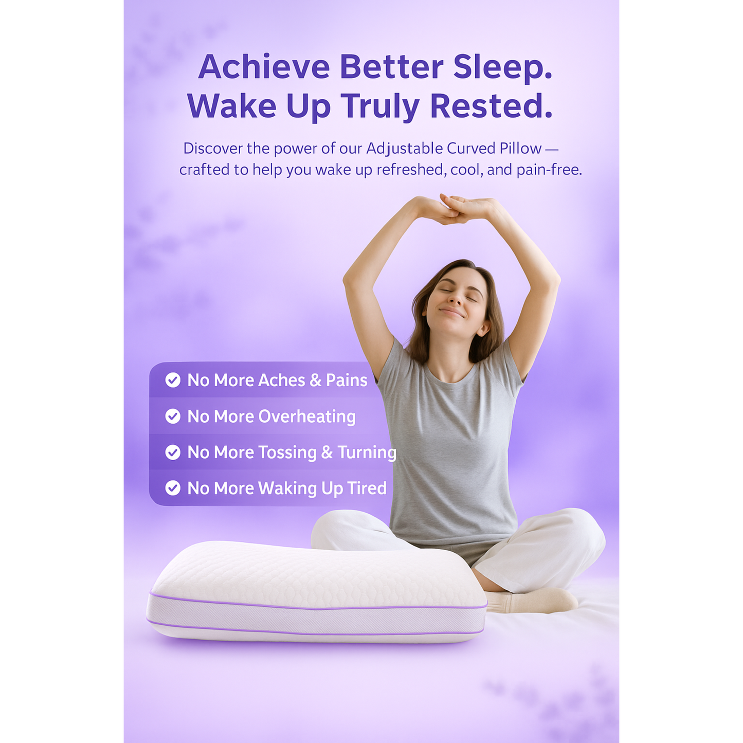 Snora LavenderEase Pillow