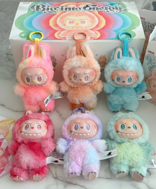 Pop Mart Labubu The Monsters Big Into Energy Series Vinyl Plush Pendant Mystery (Blind Box)